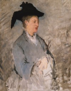 Suzanne Leenhoff door Édouard Manet